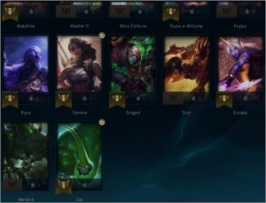 Conta Mestre - lvl47 - Sem Email confirmado! - League of Legends LOL