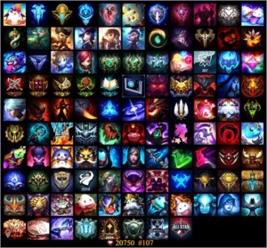 CONTA LEAGUE OF LEGENDS - ALL CHAMPIONS - 85 SKINS LOL