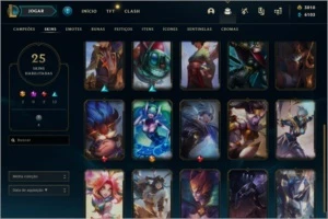 Conta com 3 Mil de RP - League of Legends LOL