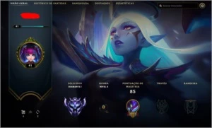 CONTA D1 WINRATE BOM GANHANDO BASTANTE PDL - League of Legends LOL