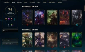 CONTA LEAGUE OF LEGENDS OURO 3 LOL