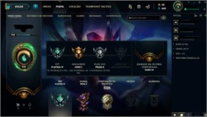 Conta LoL Platina 4 (TFT) Gold 2 (SOLO/DUO) 75 skins - League of Legends