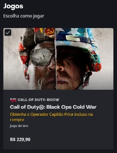 Conta BattleNet - Call of Duty COD