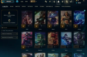 Conta Ferro Rara! Lvl 31, Upada Na Mão, Honra 3, 100% Segura - League of Legends LOL