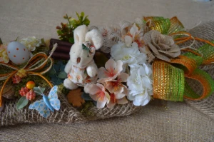 Arranjo Jardim de Páscoa - Artesanato e Personalizados