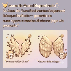 Asas douradas 🥇