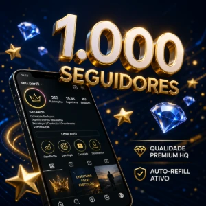 💎 Seguidores Instagram ELITE - Estabilidade Máxima ✨ - Redes Sociais