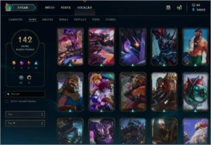 Conta de League Of Legends, MMR de Diamante 2 LOL