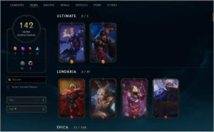 Conta de League Of Legends, MMR de Diamante 2 LOL
