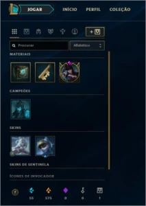 Conta League of legends - UNRANKED + 28 Champs e Skins+ LOL