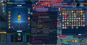Conta Susanoomon LADMO omegamon - Digimon Masters Online