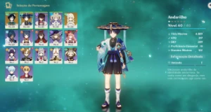 AR 20 Andarilho e Venti - Genshin Impact