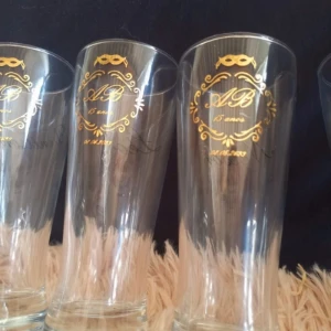 Tulipas de Vidro 290 ml Personalizadas - Artesanato e Personalizados