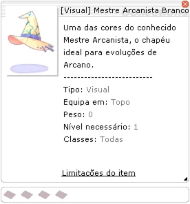 [Visual] Mestre Arcanista Branco Ragnarok LATAM