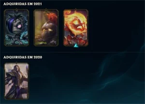 CONTA COM SKIN nova DO PYKE QUASE GRANDMASTER (+400 PDL) - League of Legends LOL