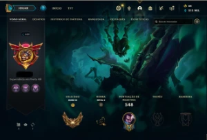 Conta League Of Legends Contendo Todos campeões,641 Skins LOL