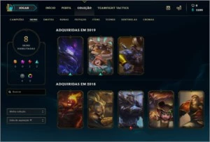 CONTA SMURF PLAT 4 (MMR ALTO) - League of Legends LOL