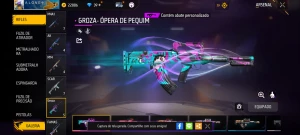 Conta de FF Gemada! - Free Fire