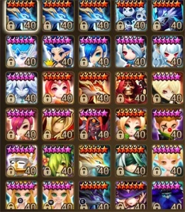 Global, 14 NAT5, FARM DG's Safe, 11k Cristais 37+ Devilmon - Summoners War