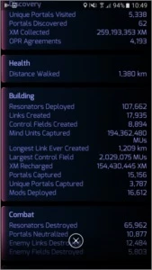 Conta ingress lvl 16 recursada - Outros