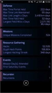 Conta ingress lvl 16 recursada - Outros
