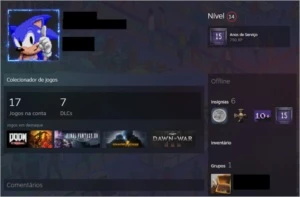 CONTA STEAM 15 ANOS COM MEDALHAS - CS GO PRIME - Counter Strike