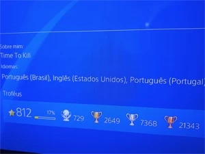 Conta PS4/PS5 com 729 Platinas Lv812 - Outros