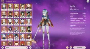 Conta Genshin Ar60 Yoimiya C3, Xilonen C2, Hutao + Albedo C1 - Genshin Impact