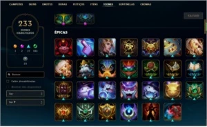 CONTA ATIVA DESDE 2014 OURO 2 BORDA E MMR PLATINA 2 - League of Legends LOL