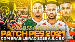 Pes 2021 + gogosz patch 2025 pc - atualizado