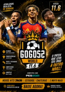 Pes 2021 + gogosz patch 2025 pc - atualizado - eFootball PES