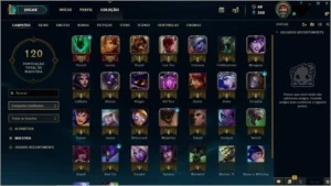 Conta lol platina V - League of Legends