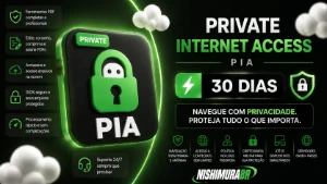 🔒 Private Internet Access (Pia) 30 Dias Privado ⚡ - Números, Proxy e VPN Números Virtuais