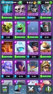 Conta Clash Royale