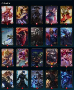 Vendo conta MAIN de LoL com 444 skins - League of Legends