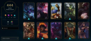 Vendo conta MAIN de LoL com 444 skins - League of Legends