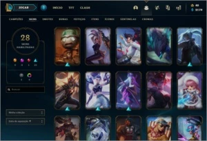 Conta platina 3 league of legends main jg LOL