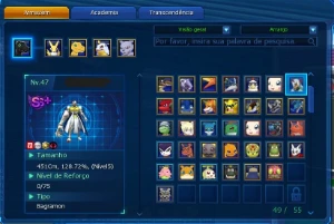 Conta Ladmo Omega - Digimon Masters Online