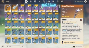 AR25 - Yelan +BIS+ Hutao +Tighnari + Ningguang C6 com oraçao - Genshin Impact