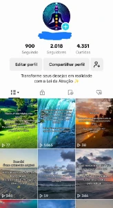 CONTA TIKTOK COM 2000 SEGUIDORES 🇧🇷 PROMOVER; LINK NA BIO✅ - Redes Sociais