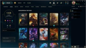 Conta Lol Muitas Skins - League of Legends