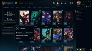 Conta Lol Muitas Skins - League of Legends