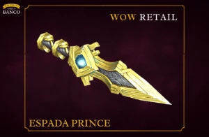 World of Warcraft - Skin de Arma Espada (Transmog) - Blizzard