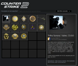 Conta CS2 - Prime - Medalha 5 anos - Counter Strike