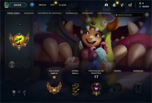 Conta Gold 4 - % win rate alto % - League of Legends LOL