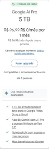 Google Gemini Pro (LINK) - 18 Meses / 30 dias de garantia - Inteligência Artificial