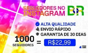 Seguidores Instagram - Promoção - Redes Sociais