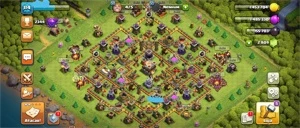 Conta CV11 no Clash of Clans