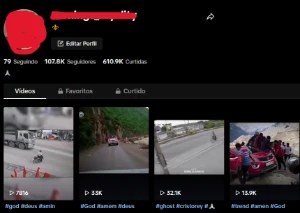 Tik tok monetizado 107k - Redes Sociais