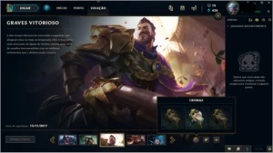lol cv graves vitorioso - League of Legends